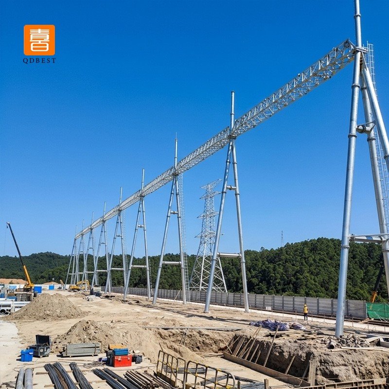 Gantry structures for Electrical Substations